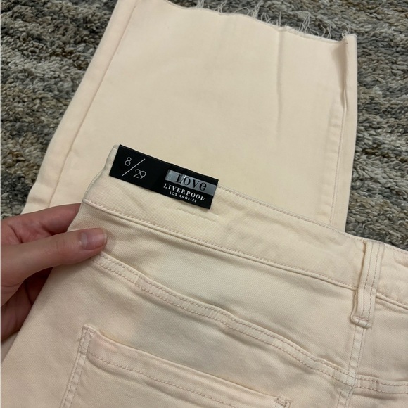 Liverpool The Stove Pipe Jeans Sz 8/29 NWT | Liverpool Crop Straight Leg Jeans - - Picture 6 of 12